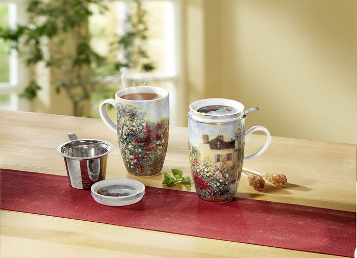 Goebel Teetasse mit Sieb 