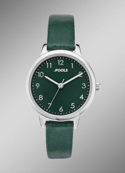 Quartz-Damenuhr mit Metallgeh&auml;use 