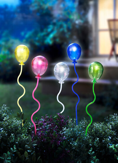 Solarleuchten «Luftballons» in verschiedenen Ausführungen 