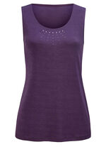 Hinreißendes Twin-Set VIOLETT