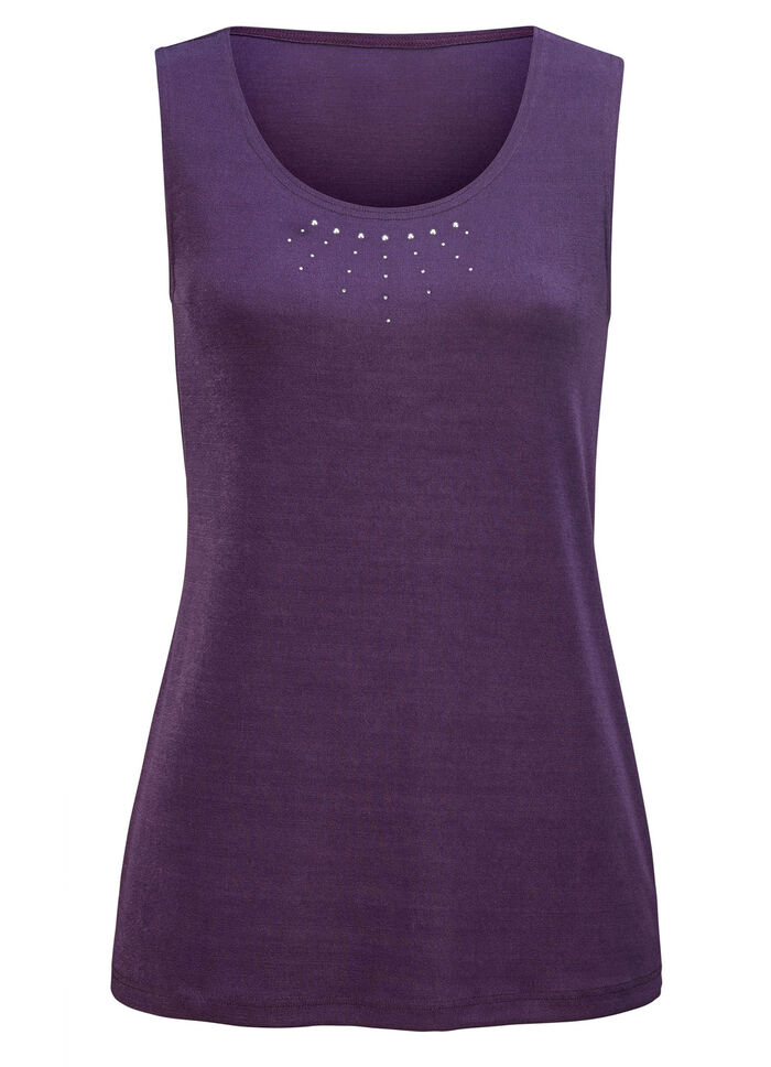 Hinreißendes Twin-Set VIOLETT
