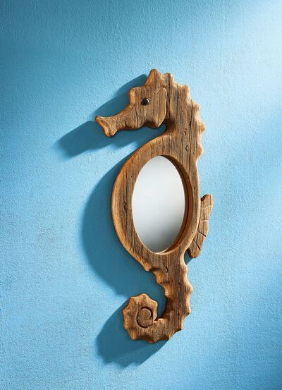 Wandspiegel aus Holz 