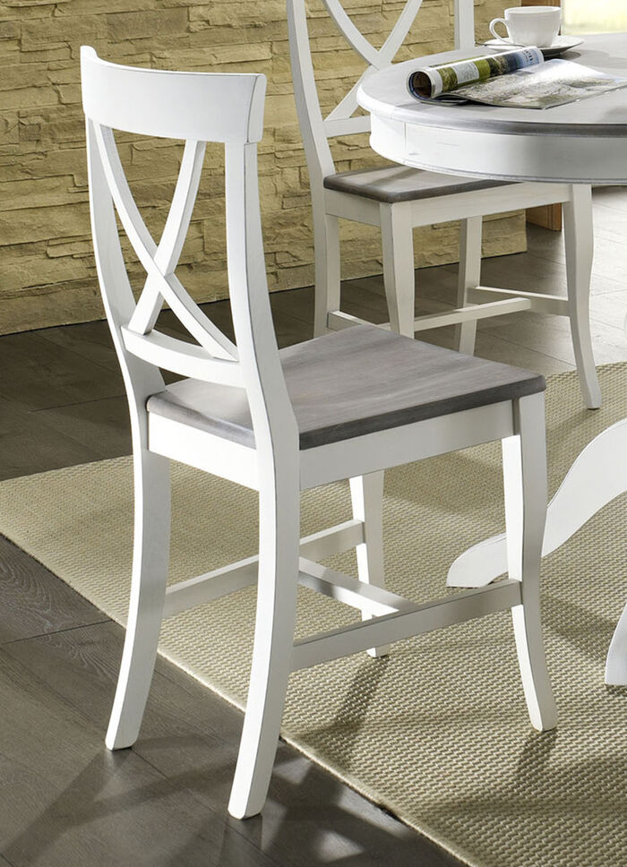 Stühle, 2er-Set, aus massivem Buchenholz 