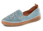 Gemini, sommerliche Damen-Slipper, Weite G, mit herausnehmbarem Fussbett JEANS