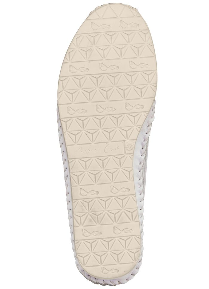 Andrea Conti Mokassin-Slipper mit frechen Lederbl&uuml;ten 