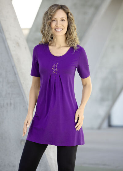 Geschmackvolles Longshirt in 2 Farben 