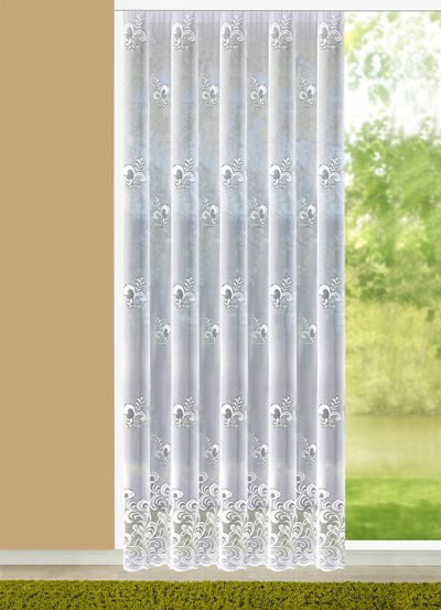 Langvorhang mit Universalschienenband 