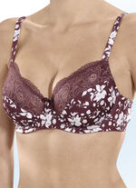 Sassa B&uuml;gel-BH mit Floraldessin 