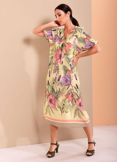 Kleid in Schlupfform 