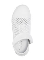 Andrea Conti, sommerliche Damen-Boots, mit herausnehmbarem Fussbett WEISS