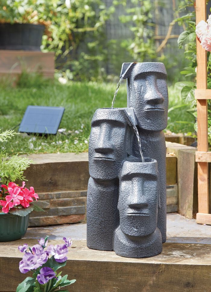 Solarbrunnen &raquo;Osterinsel&raquo; 