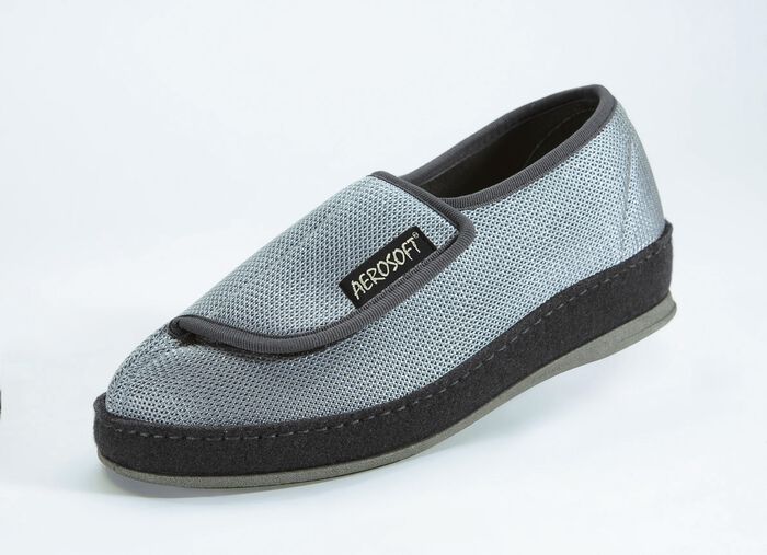 Klima-Klettschuh mit durchgehender, patentierter Filzschalensohle 