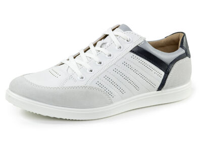 GINO Galante Sneaker mit Kontrast-Besätzen und Zierlochung 