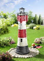 Wetterfester Solar-Leuchtturm XL 