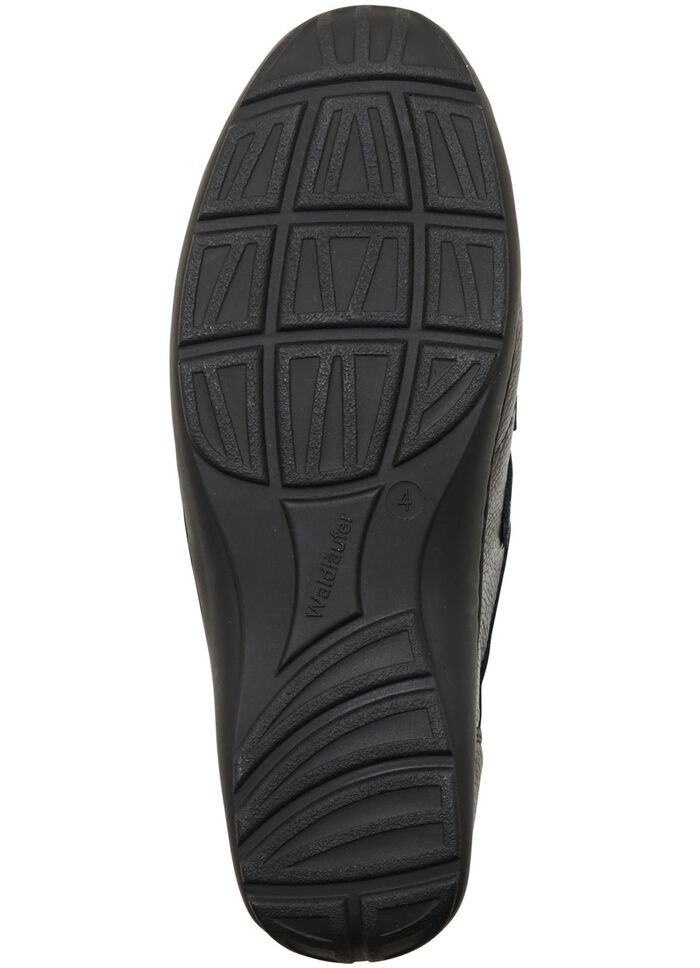 Waldl&auml;ufer, bequeme Damen-Slipper, Weite H, mit herausnehmbarem Fussbett 