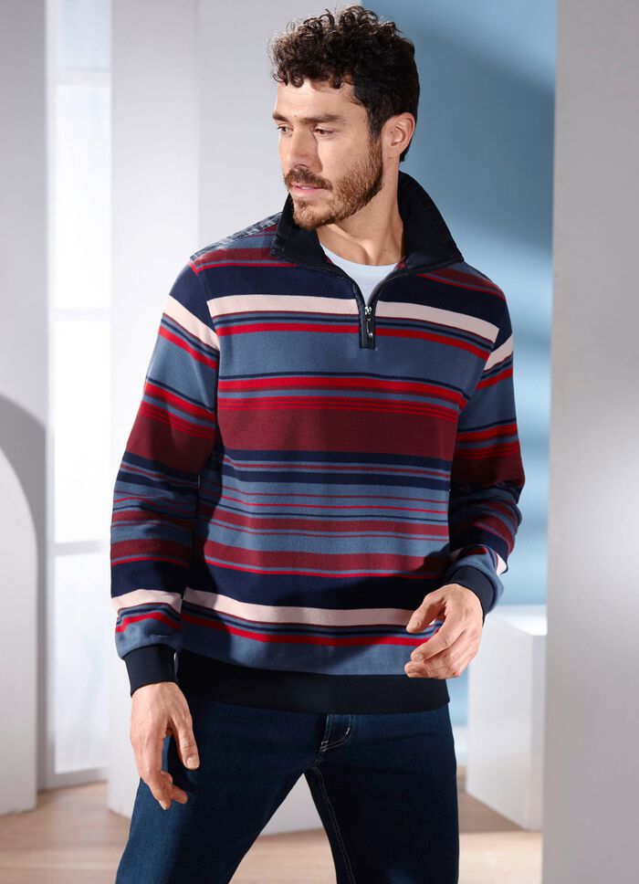 Troyer mit kurzem Reissverschluss 