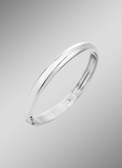 Schlichter Armreif aus Silber 
