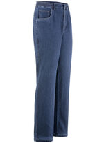 Jeans mit Gummibund in 3 Farben JEANSBLAU