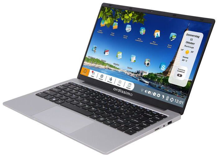 Notebook inklusive Benutzerhandbuch mit Bildern 