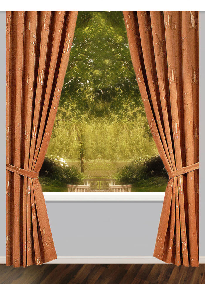 Tag/Nachtvorhang-Garnitur in verschiedenen Farben BRAUN