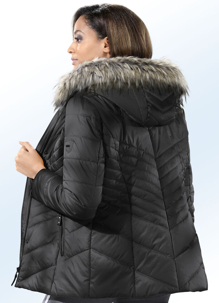 Jacke in 2 Farben SCHWARZ