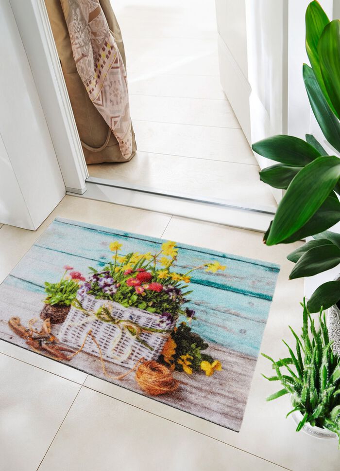 Fussmatte mit rutschhemmenden Vinylr&uuml;cken 