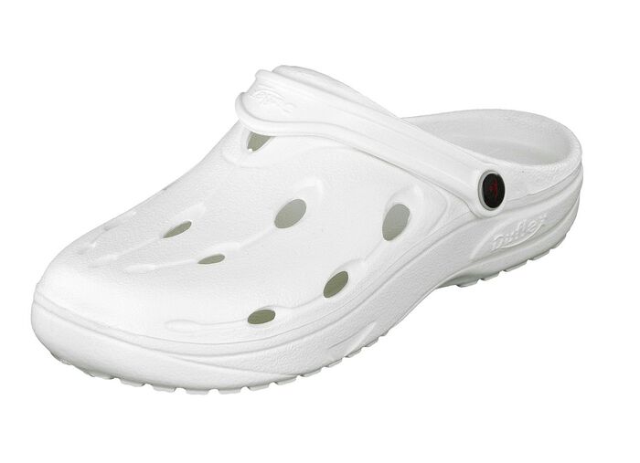 Clogs Dux für Sicherheit mit jedem Schritt WEISS