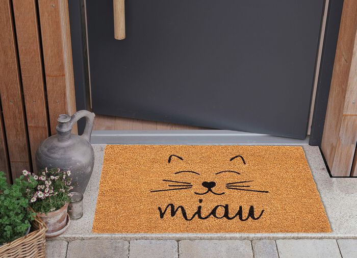 Fussmatte aus 100% Kokos 