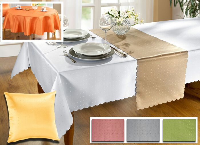 Zeitlose Tisch- und Raumdekoration in Jacquard-Qualit&auml;t 