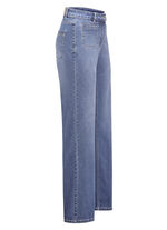 Jeans mit modischen Vordertaschen JEANSBLAU