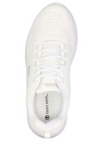LAURA KENT, sommerliche Damen-Sneaker, mit herausnehmbarem Fussbett WEISS