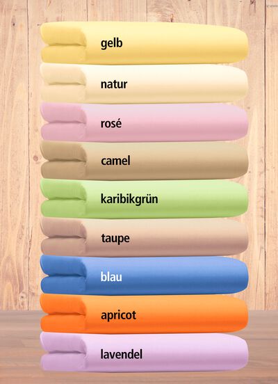 &laquo;Bellana&raquo; Vital-Jersey-Spannbetttuch mit Lyocell (TENCEL&trade;) 