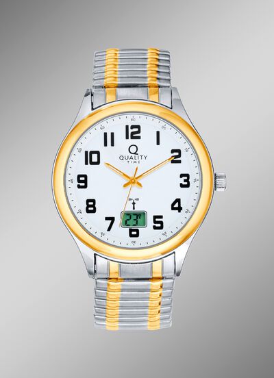 &laquo;Quality Time&raquo;-Funk-Herrenuhr 