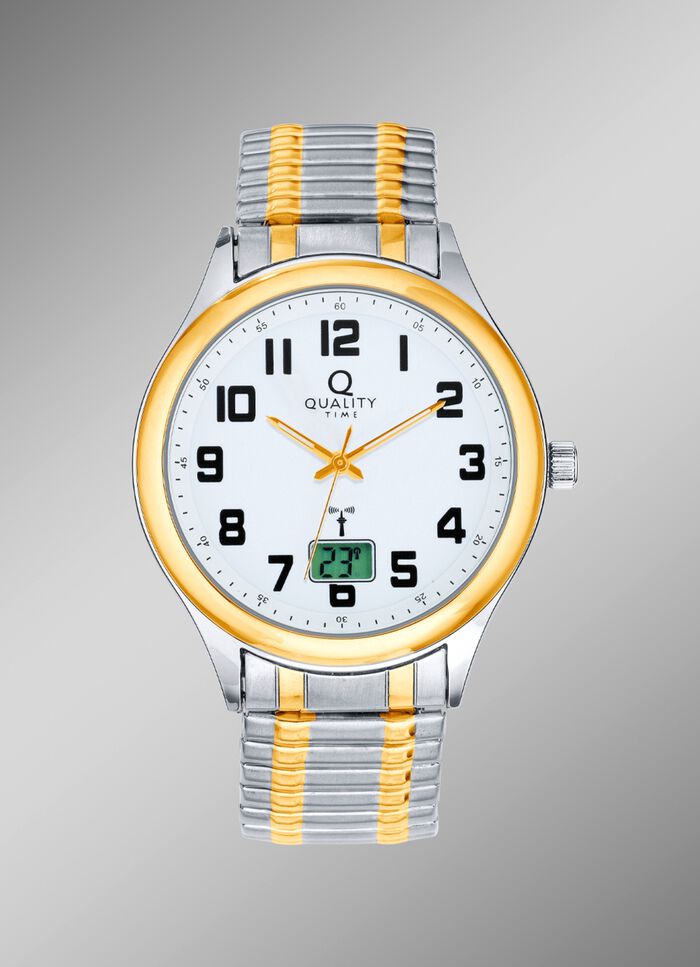 &laquo;Quality Time&raquo;-Funk-Herrenuhr 
