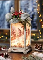 Beleuchtete Laterne, batteriebetrieben 