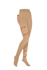 Thermo-Fleece-Strumpfhose HAUT
