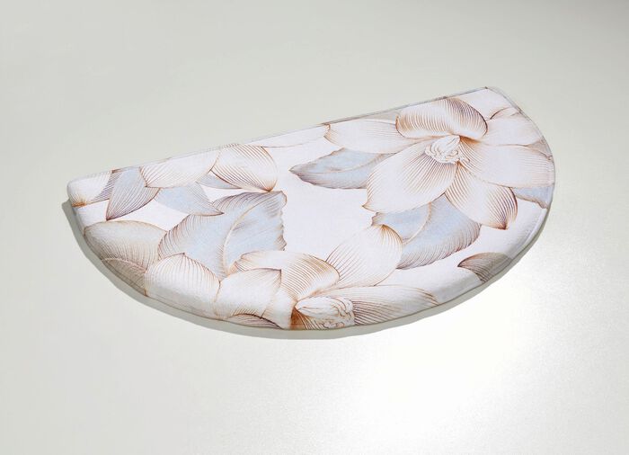 Traumhaft weiche Badgarnitur mit Bandeinfassung 