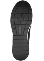 ELENA EDEN, bequeme Damen-Sneaker, Weite H, mit herausnehmbarem Fussbett SCHWARZ