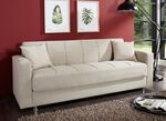 Klick-Klack-Sofa mit Dekokissen, 