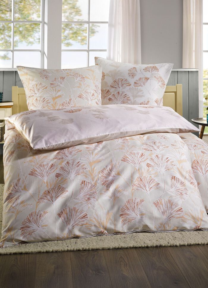 Barchent Bettw&auml;schegarnitur aus dem Hause Biberna 