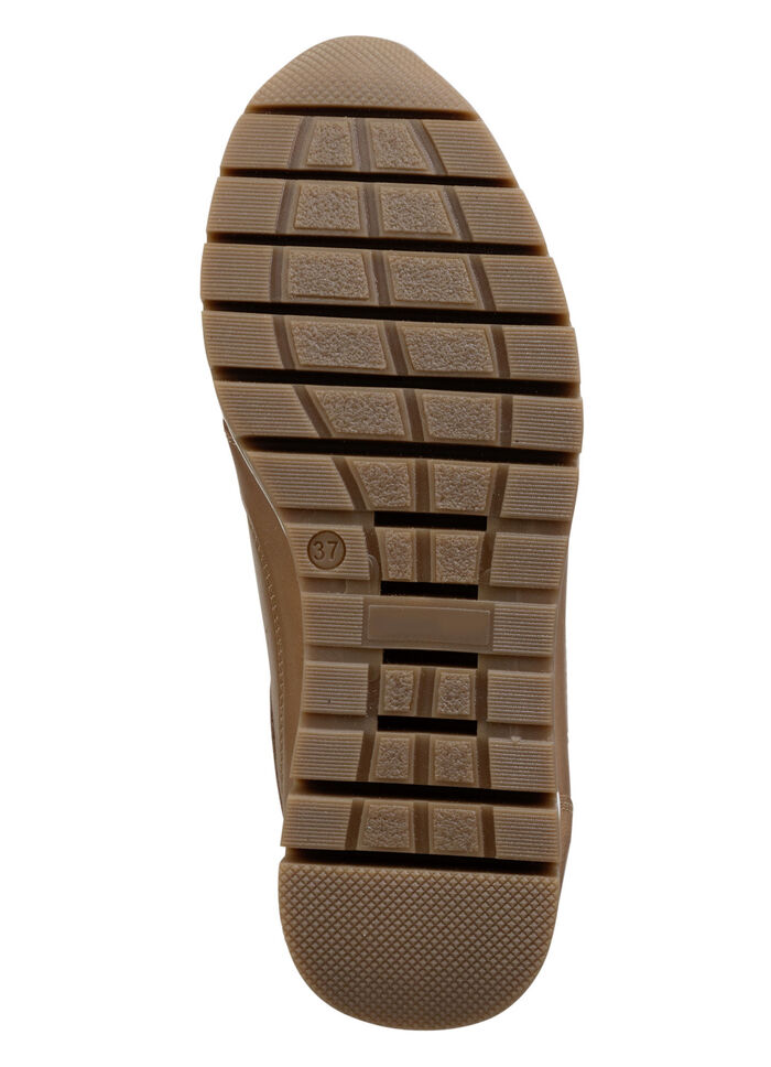 ELENA EDEN, sportliche Damen-Sneaker, Weite H, mit herausnehmbarem Fussbett CAMEL