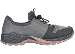 Rieker Sneaker mit herausnehmbarer MemoSoft-Textileinlage GRAU