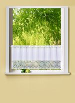 Kurzvorhang mit Stangendurchzug 