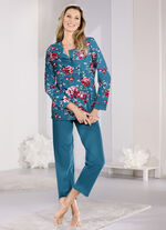 Zweierpack Schlafanz&uuml;ge mit gebogten Abschl&uuml;ssen  