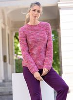 Pullover mit Reiskornstruktur 