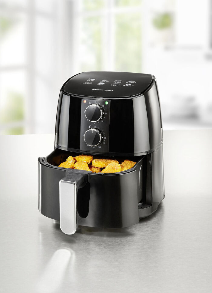 Digitale Heissluftfritteuse – spart Zeit und Energie! 