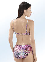 Laurina Bikini mit B&uuml;gel, seitlich raffbar, schalenlos 