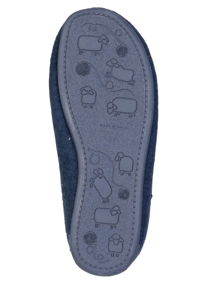 Klassische Herren-Hausschuhe, mit herausnehmbarem Fussbett 