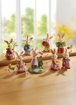 Goebel-Hasen aus Feinsteingut BUNT