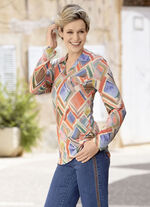 Poloshirt mit angedeuteten Pattentasche, 